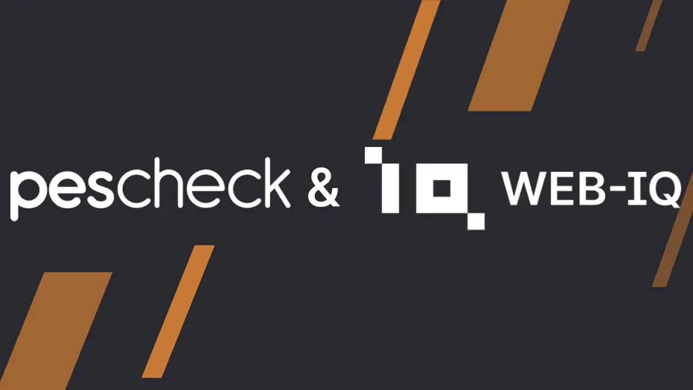 PESCHECK® & Web-IQ have established the strategic partnership in summer 2021